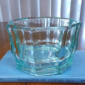 Elegant Vintage Indiana Glass In Concord Aqua Green Dish